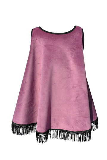 Lili Sleeveless Wearable Blanket Poncho – Sleeveless Reversible Blanket for Toddlers & Babies
